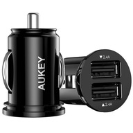 AUKEY NABÍJAČKA DO AUTO 24W 4,8A 2xUSB VÝKON