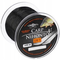 Čierny kaprový vlasec MIKADO Nihonto Carp 0,28mm / 600m