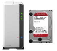 Súborový server Synology DS120j + 1xHDD WD 4TB