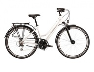 Dámsky bicykel Kross Trans 3.0 biely S-15