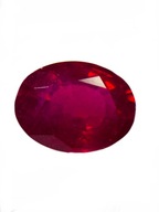 RUBY OVÁL NATURAL 6X4 mm