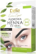 Delia Henna na obočie prášok 1.0 Black 1 ks