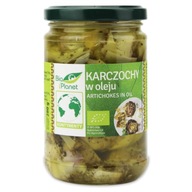 Artičoky v bio oleji 280g