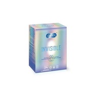 DUREX INVISIBLE VLHČENÉ KONDÓMY 24 KUSOV