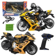 RC MOTOCYKLE DIAĽKOVÉ OVLÁDANIE MOTOCYKLISTICKÉ RACE RC HRUBÉ PNEUMATIKY