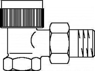 Rohový ventil Oventrop, nový, 0,26 kg