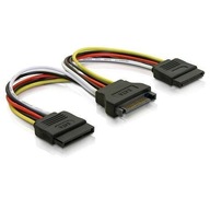 Rozbočovač káblov Qoltec SATA na 2xSATA M/2*F 0.5