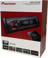 PIONEER MVH-S120UB RÁDIO USB MP3 AUX FLAC IPHONE