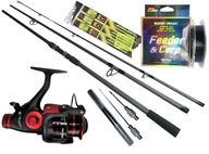 CARP SET ROD 330 REEL 10 HIT ložiská