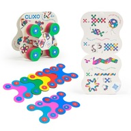 CLIXO MAGNETICKÉ BLOKY 3D MODELY ROZVÍJAJÚ MONTESSORIHO KREATIVITU