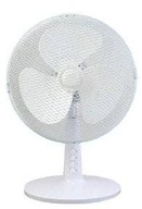 Descon DA-1203 Stolný ventilátor 12'' biely -35W