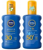 NIVEA Sada opaľovacích prípravkov na opaľovanie SPF30 + SPF50