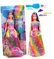 Barbie rozprávka. GTF38 Dreamtopia. Bábika s dlhými vlasmi