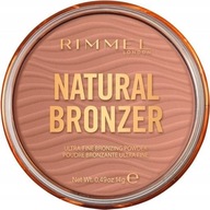 RIMMEL NATURAL BRONZER Bronzujúci púder 1 SUNLIGHT