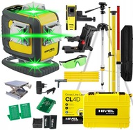 ZELENÝ LASEROVÝ SYSTÉM NIVEL CL4D-G + SENZOR + ZÁPLATA