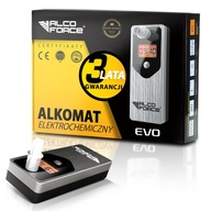 AlcoForce Evo Grey alkohol tester - 2 roky servisu -