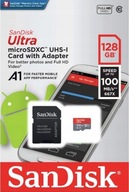 Pamäťová karta SanDisk Ultra Micro SD 128GB 100MB/s