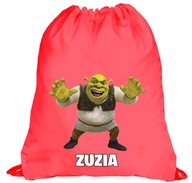 ČERVENÝ BATOH PE TAŠKA - SHREK + MENO!