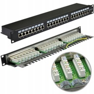 Patch panel patchpanel police RACK 19'' 5e 24p FTP