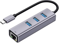 SIEŤOVÝ ADAPTÉR USB-C LAN GIGABIT 1000 Mbps - RJ45