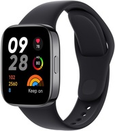 Inteligentné hodinky Xiaomi Redmi Watch 3 1,75" AMOLED GPS pulzný oxymeter 5 ATM čierny