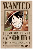 One Piece Monkey D Luffy Wanted - plagát 61x91,5 cm