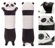 PLYŠOVÝ MASKOT PANDA PLYŠOVÁ HRAČKA DLHÁ VALIČKA 50CM!