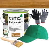 OSMO 007 ČISTÝ TEAKOVÝ OLEJ NA TERASY 2,5L + ZADARMO