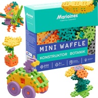 ECO Klocki MARIOINEX WAFLE MINI 200e Botanik zelený