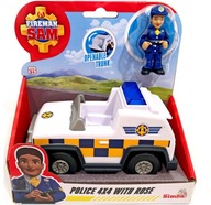 SIMBA HASIČ SAM POLICAJNÝ JEEP 4X4 MINI POSTAVA