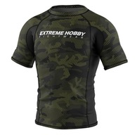 Termoaktívne tričko pre MMA BJJ khaki HAVOC XL EXTREME HOBBY