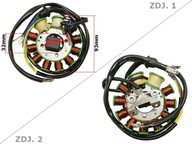 STATOR ZAPALOVACIEHO ZARIADENIA CG 200/250CC 11 CIEVKOV