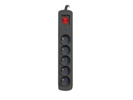 Armac Power strip R5 1,5m 5x230V PL 10A Čierna