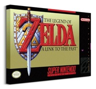 Obraz na plátne Super Nintendo Legend of Zelda 30x40