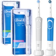 2 elektrické zubné kefky Oral-B Vitality pre páry