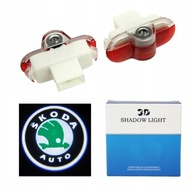 LED LOGO HD 3D PROJEKTOR SKODA OCTAVIA I II DVERE