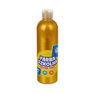 Plagátová farba vo fľaši 250 ml zlatá metalíza ASTRA