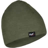 FOX Outdoorová 2-vrstvová čiapka z merino vlny Olive