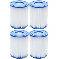 Filter pre bazénové čerpadlo 58383 58386 Bestway typ II 4 kusy