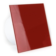 dRim 100 Štandardný ventilátor Glossy RED GLASS