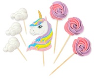 SUGAR UNICORN SET cloudová torta lízanky