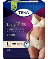 Tena Lady Pants Plus Creme savé nohavičky L 8 ks.