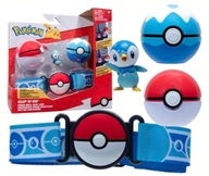 POKEMON Clip N Go Poke Ball, Dive Ball a PIPLUP Set s12