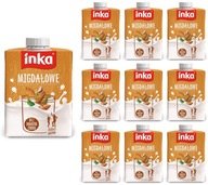 10x INKA ALMOND mandľový rastlinný nápoj z mandlí do kávy 500ml