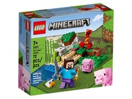 LEGO Minecraft 21177 The Creeper Ambush Steve 7+
