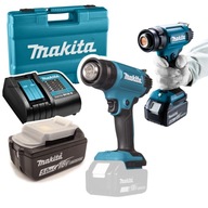 MAKITA DHG180RT1J TEPELNÁ PIŠTOĽ Akumulátorová 18V + Púzdro + TRYSKY