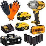 Rázový uťahovák DeWALT DCF899P2 + nástrčky a rukavice