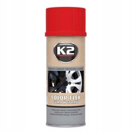 K2 COLOR FLEX - Guma v spreji 400ml ČERVENÁ