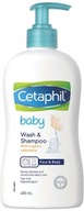 CETAPHIL BABY emulzia na telo a vlasy 2v1 400