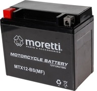 AGM BATTERY Gel Moretti MTX12-BS Suzuki Piaggio